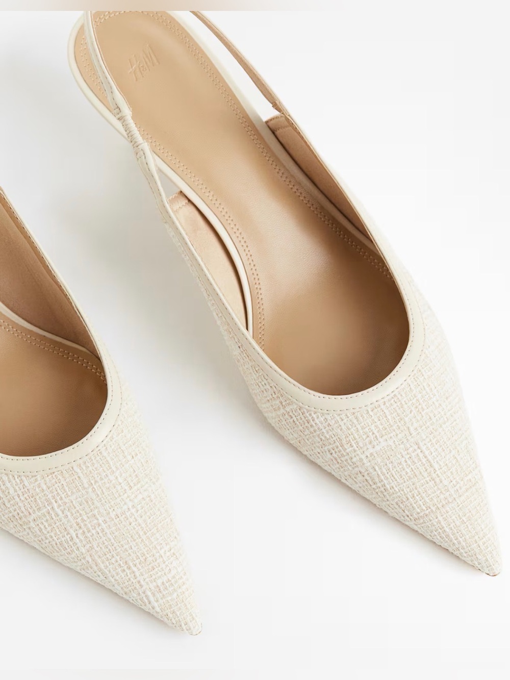 Textured Slingbacks - Picture 2 of 9